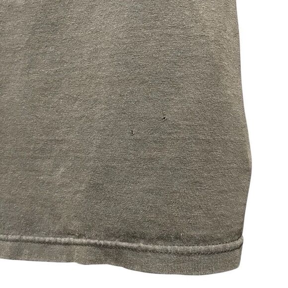 Nirvana Logo Gray & Yellow Cutoff Sleeves T-Shirt - Picture 3 of 4